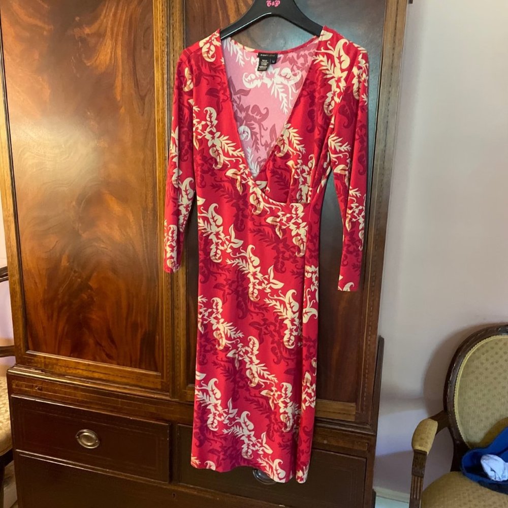 BCBG Max Azria Faux Wrap Dress